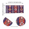 Fashband Boho Wide Headbands Elastic Head Wrap Flower Yoga Hair Bands Vintage Headscarfs for Women and Girls (Pack of 3)