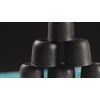 Dekoni Gemini Memory Foam Replacement Ear Tips, Black - 3mm, 3 pack S, M L