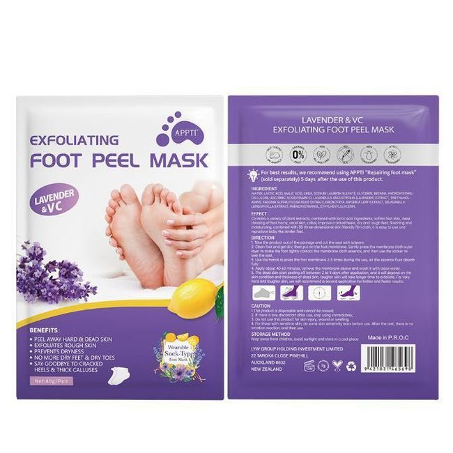 10pcs Exfoliating Peel Off Foot Mask Remove Dead Skin Callus Sock Baby Soft  Feet