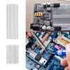 4PCS Breadboards Kit Include 2PCS 830 Point & 2PCS 400 Point Breadboard, Solderless Breadboards for Arduino Bread Boards Electronics for Circuits Projects Prototype Board.