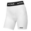 Atak Kids' Equus Compression Short, White/Black, Small