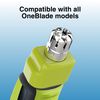 Philips OneBlade for Nose and Ears, Oneblade QP2520 Blade, Replacement Blade Compatible with Philips, Stainless Steel Replacement Head, One Blade Hair Clipper (1 Unit)