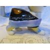 WhimsiClay Graduation cat "DESTINY" with a special area for personalization