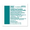 PDI Castile Soap Towelette - Premoistened Facial Cleansing Wipe with Coconut Oil, Great for Travel - Individual Packet, 7.7 in. x 5in., 100 Count, 3 Packs, 300 Total