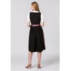 Stockerpoint Women's Corinna Midi Dirndl Apron, Rose, 14-18