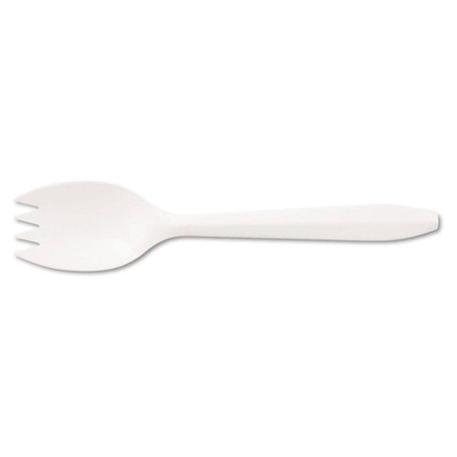 Concession Essentials Plastic Spork. 5.5 inches. Pack of 125 Count