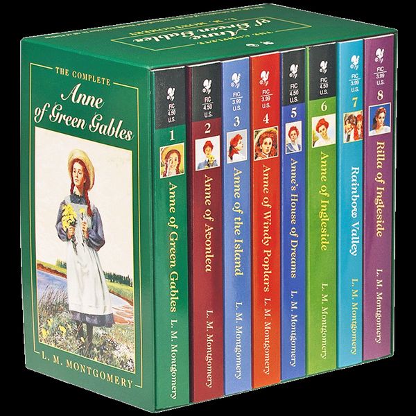 绿山墙的安妮系列全集8册 英文原版小说 Anne of Green Gables Complete 儿童青少年经典文学读物 中小学课外阅读提升英语能力书籍