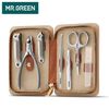 Mr. Green Mr. Green Stainless Nail Care Full Set + Premium Pouch MR6606