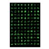 Multifunction Button Stickers, Luminous Car Sticker, Light Stickers, Automatic Decal Sticker, Rocker Switch Label, Circuit Panel Decals