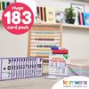 Addition Flash Cards 1st Grade 2nd 3rd 4th – 183 Math Flashcards -All Facts 0-12