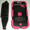 Griffin Survivor Case & belt clip for iPhone 5/5s, Pink & Black screen protector