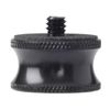 Etsumi VE-6960 1/4" (M)-3/8(F) Wide Adapter, Black