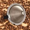 Stainless Steel Coffee Dripper, 2-Layer Mesh Filter 800 Eyes, 4 Cups, Integrated (S)