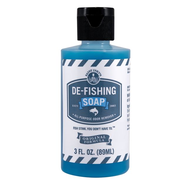 Di Fishing Soap, 3.4 fl oz (89 ml), Targeted to Odor | Original Blend Liquid Soap