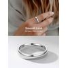 PROSTEEL Stainless Steel Thumb Ring 4mm Wedding Band Stackable Rings