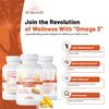 Omega 3 Fish Oil, Boost Immunity System & Helps Joint Flexibility - 120 Softgel