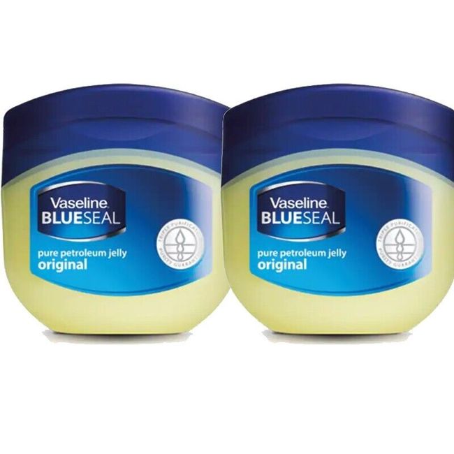 2 Pack Vaseline Original Pure Petroleum Jelly, 100ml (3.38 oz)