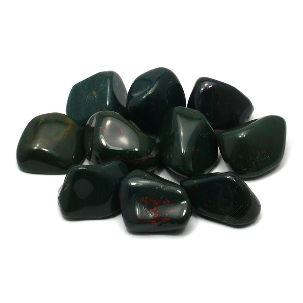GeoFossils Bloodstone Tumble Stone (20-25mm) Single Stone