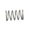 Fudeshe Compression Spring,10Pcs 0.8x10x15mm Portable Spring Steel Return Spring Kit,Silver Tone