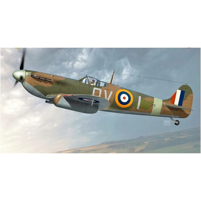 KP Model KPM0305 1/72 Royal Air Force Supermarine Spitfire Mk.2a LR Long Range Fighter Plastic Model