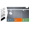 Paulmann 96820 Base URail Rail spot max. 50W 230V Chrom Rail System