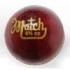 New 2020 CRICKET BALL MATCH 4 3/4 oz - Red (2 Balls)