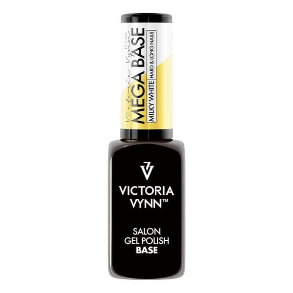 Victoria Vynn Mega Base Milky White Hard & Long Nails UV Led Hybrid Gel Polish 8ml