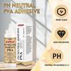 Neutral PH PVA Adhesive, Book Binding Glue, Acid-Free, All-Purpose Glue, Drie...