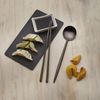 Studio Nova Premium 18/10 Stainless Steel Black Chopsticks & Spoon Set