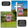 Ohio State University Garden Flag and Yard Banner