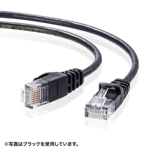 Sanwa Supply LA-SL6-03BL Category 6 Ultra Thin LAN Cable, 9.8 ft (3 m), Blue