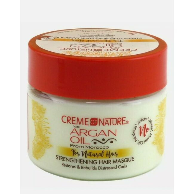 Creme Of Nature Argan Oil Strengthen Hair Masque 11.5 Ounce (nm)