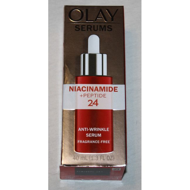 Olay Niacinamide + Peptide 24 Face Serum - 1.3 fl oz 40 mL NEW