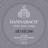 Hannabach Classical Guitar Strings Series 900 Medium-Low Tension Silver 200 - Set - 900MLT