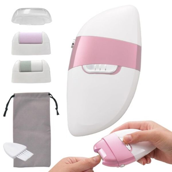 Electric nail file Leaf DX Sakura Callus care Nail polishing roller Attachment Storage bag Cleaning brush included Electric nail clipper Nail File Electric nail clipper Nail clipper Electric callus roller File Care