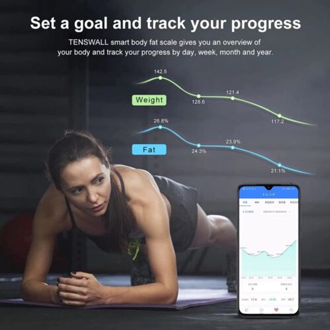 Weight Body Fat Scales Smart Bluetooth Scale Analyzer