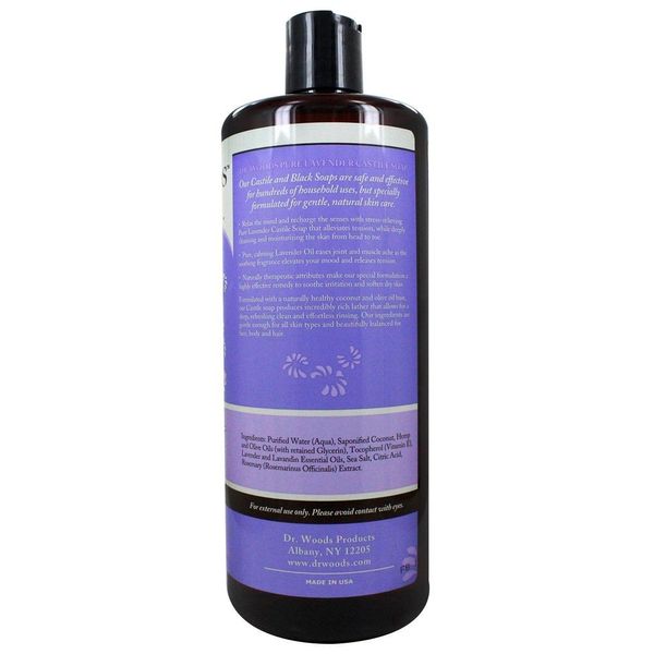 Dr. Woods Castile Soap Soothing Lavender - 32 fl oz