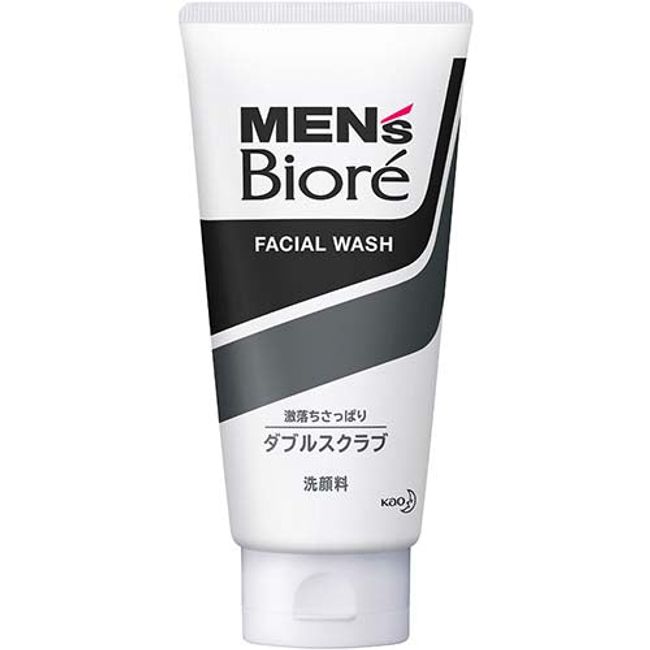 Men's Biore Double Scrub Face Wash