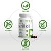 Eagleshine Vitamins Antarctic Krill Oil Supplement 1000mg, 200 Softgels, High Potency | Mercury Free | Rich in Omega-3s, EPA, DHA, Astaxanthin & Phospholipids, Non-GMO, No Gluten