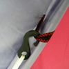 10pcs Camping Tent Hook Canopy Windproof Hook Plastic Shock Bungee Cord Hook Elastic Rope End Buckle