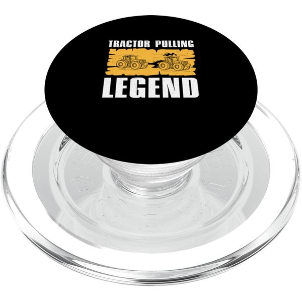 Traktor Pulling Legend Awesome Power Pulling Traktor Abzieher PopSockets PopGrip für MagSafe