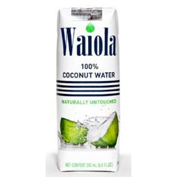 Waiola Coconut Water 8.5 Ounce (Pack of 12)