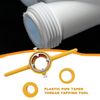 CENPEK 6PCS Tap Wrench Nesting Thread Making Tool Pipe Thread Pipe Tool PVC Thread Making Tools Round Pipe Die Set Pipe Threader