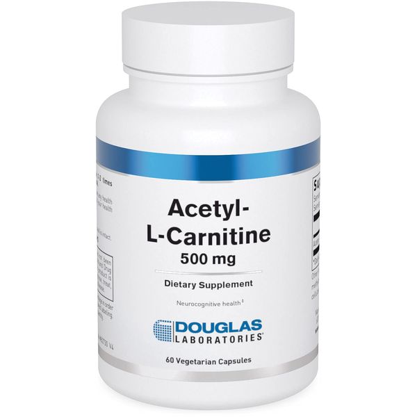 Douglas Laboratories Acetyl L-Carnitine 500 mg | Supports Brain and Nerve Function During The Normal Aging Process* | 60 Capsules