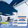STAR BRITE Waterproofing - Marine Grade Protection for Boat Covers, Bimini Tops, Tents, Jackets, Backpacks, Boots, Awnings, Patio Covers & More - 1 GAL (081900N)
