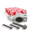 febi bilstein 32541 Suspension Arm Bearing with Holder and Screws, Pack of 1, Silver