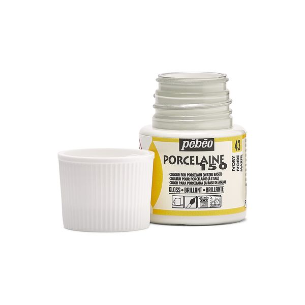 Pebeo Paint, Ivory, 45 ml (Pack of 1)