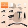 Pressurized Handheld Multi-Surface Steamer Steam Cleaner with 12pc Cleaning Kit