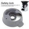Main Pot Base for Thermomix TM5 TM6, Thermomix Attachment Cup Ring Base Ring Nut Base with Safe Lock Durable Thermomix Blender Accessories Blender Part Replacement for Thermomix Vorwerk