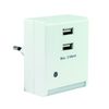 REV Ritter 0020810102 LED Night Light with Integrated USB Charger White